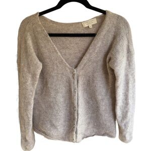 Sezane Barry Cardigan, Light Beige